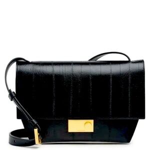 All Saints Harley Crossbody Black Eel